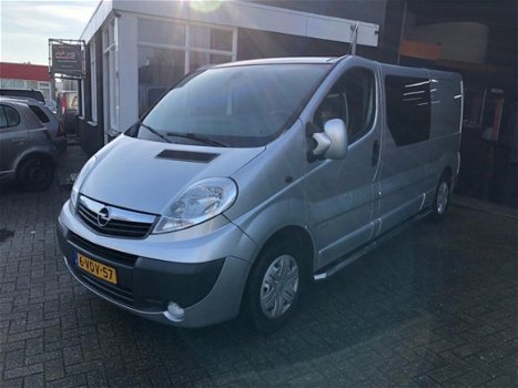 Opel Vivaro - 2.5 CDTI L2H1 DC Dubbel cabine Airco Navi Cruise controle elk.ramen BJ2009 - 1