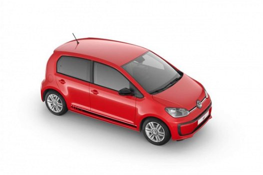 Volkswagen Up! - 1.0TSI/60pk beats · LED dagrijverlichting · DAB ontvanger · Lederen stuurwiel - 1