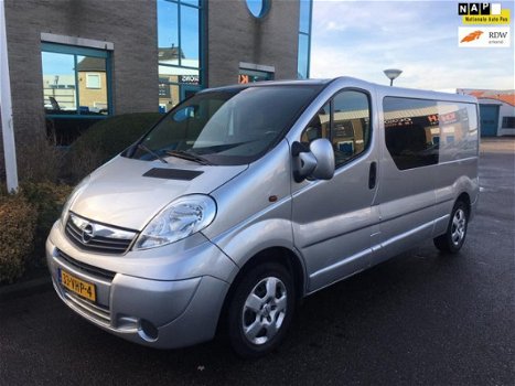 Opel Vivaro - 2.0 CDTI L2H1 DC AIRCO/LMV/2 ZITS VOOR/ELEK.RAMEN.SPIEGELS/DUBBELE CABINE/NIEUW APK/EN - 1