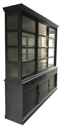 Buffetkast Nijkerk babyblauw - wit 260 x 50/40 x 240cm - nr. 1