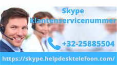 Microsoft Skype-ondersteuningsteam nummer +32-25885504