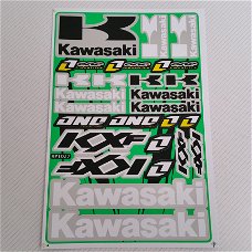 Sticker set Kawasaki