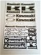 Sticker set Kawasaki - 4 - Thumbnail