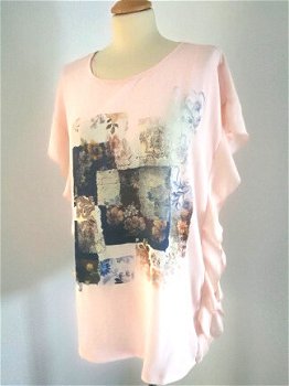 Nieuw : MISS ETAM Maat XL Mooi T-shirt print - 5