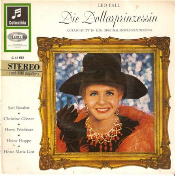 EP Operette - Leo Fall - Die Dollarprinzessin - 1