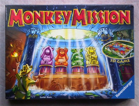 Monkey mission 3d spel van Ravensberger. - 1