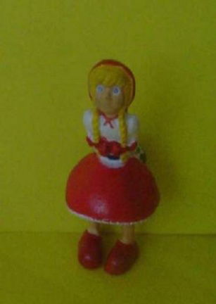 Efteling figuur uit verrassingsei(roodkapje) - nr. 1