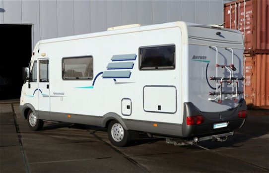 Hymer B 644 - 6 pers. dubbele airco - Luchtvering - 2