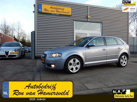 Audi A3 Sportback - 2.0 FSI Ambition *SPORT LEDER*NAVI - 1