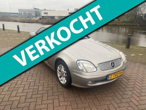 Mercedes-Benz SLK-klasse - 200 K. finale edition vol optie's bj 2003 leuke auto wat gebruikers spore - 1