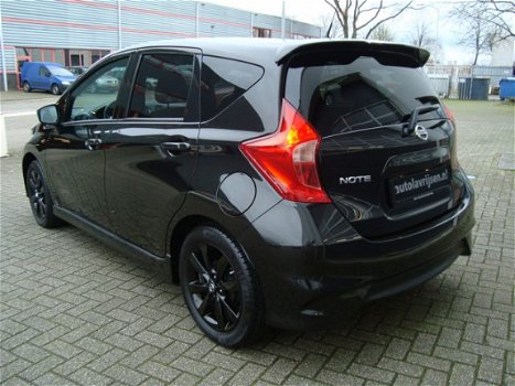 Nissan Note - 1.2 BLACK EDITION HOGE INSTAP AIRCO ECC NAVIGATIE CRUISE CONTROL LMV DAKSPOILER+BUMPER - 1