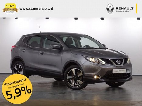 Nissan Qashqai - 115pk Connect Edition Automaat Navig., Climate, Cruise, Keyless Entry, Park. sens., - 1