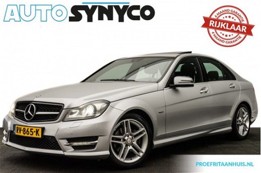 Mercedes-Benz C-klasse - 250 CDi 204 Pk AMG | Xenon | Navigatie | Leder | Open Dak - 1