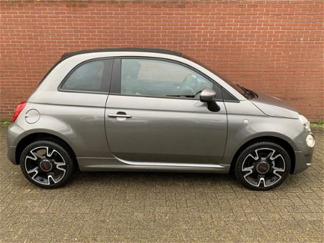 Fiat 500 C - TwinAir Turbo 85pk Cabrio Sport Navi, Carplay, 16