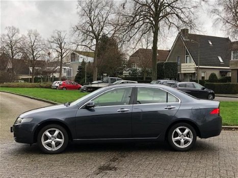 Honda Accord - 2.0i Comfort 2003 Trekhaak NAP Rijdt keurig Airco Half-leer - 1