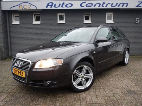 Audi A4 Avant - 2.0 TDI 140PK PRO LINE navi trekhaak 4x el ramen ecc bj 2 - 1