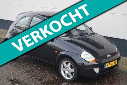 Ford Ka - 1.6 SportKa Airco NAP Radio Dealer onderhouden - 1