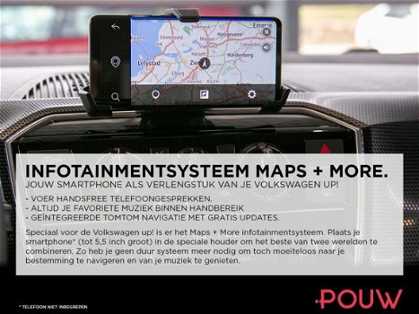 Volkswagen Up! - 1.0 60pk + Airco + Maps & More App - 1