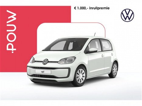 Volkswagen Up! - 1.0 60pk up + Airco + Maps & More App - 1