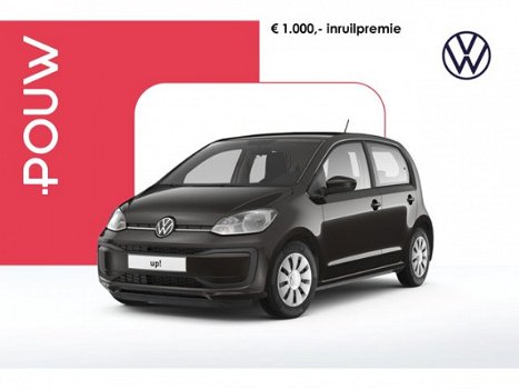 Volkswagen Up! - 1.0 60pk + Airco + Maps & More App - 1