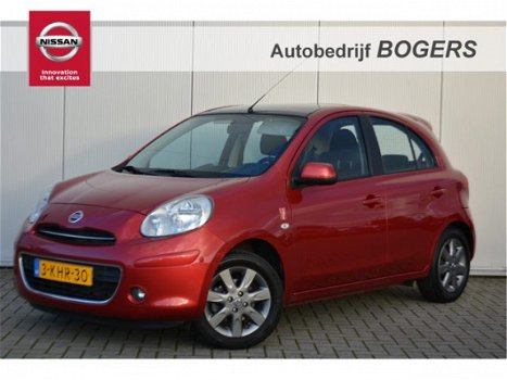 Nissan Micra - 1.2 DIG-S ELLE Navigatie, Panoramadak, Climate Control, Cruise Control, Afn Trekhaak - 1