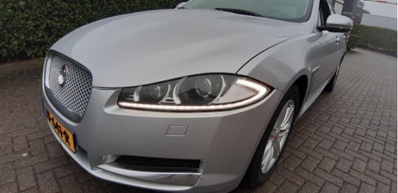 Jaguar XF - 2.2D Leder Facelift LED 165000km Origineel Stuntprijs - 1