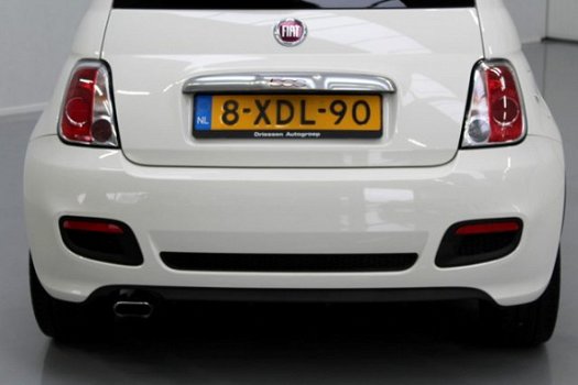 Fiat 500 - 0.9 TwinAir Turbo 500S 81PK, NAVI | HALF LEER/ALCANTARA | AIRCO - 1