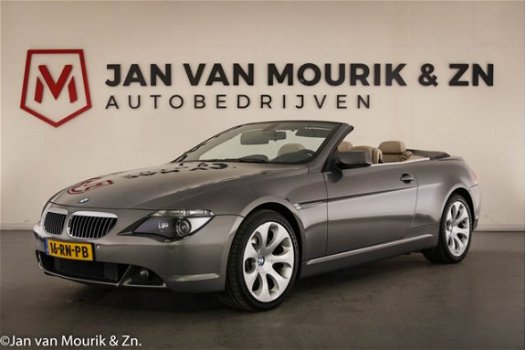 BMW 6-serie Cabrio - 645Ci S | BIJNA YOUNGTIMER | NL-AUTO | 8-CIL - 1