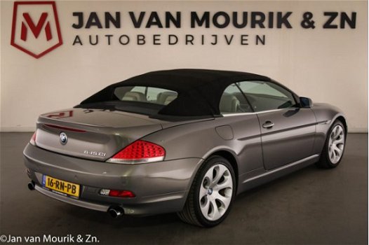 BMW 6-serie Cabrio - 645Ci S | BIJNA YOUNGTIMER | NL-AUTO | 8-CIL - 1