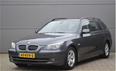 BMW 5-serie Touring - 525i 218PK Aut. Business High, Clima, Cruise, Navi, Leder, LMV, Trekhaak