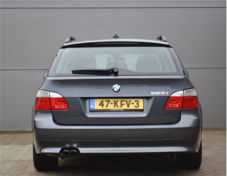 BMW 5-serie Touring - 525i 218PK Aut. Business High, Clima, Cruise, Navi, Leder, LMV, Trekhaak - 1