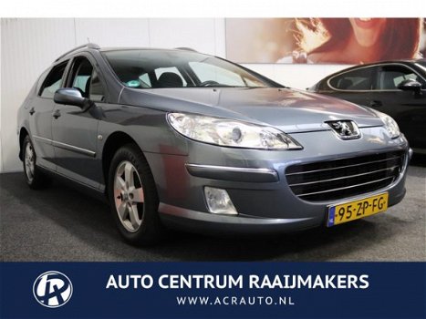 Peugeot 407 SW - 1.6 HDiF ST Pack Business PANORAMA DAK CRUISE CONTROL CLIMATE CONTROL TELEFOON PDC - 1