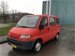 Peugeot Boxer - 270 C TDdi 2.5 DC 6-persoons, Trekhaak, CPV, Elektr.ramen. Goed rijdende auto voor e - 1 - Thumbnail