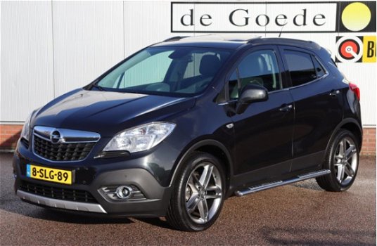 Opel Mokka - 1.4 T Cosmo org. NL-auto leer+vw navigatie schuifdak achteruitrijcamera - 1