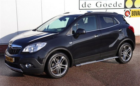 Opel Mokka - 1.4 T Cosmo org. NL-auto leer+vw navigatie schuifdak achteruitrijcamera - 1