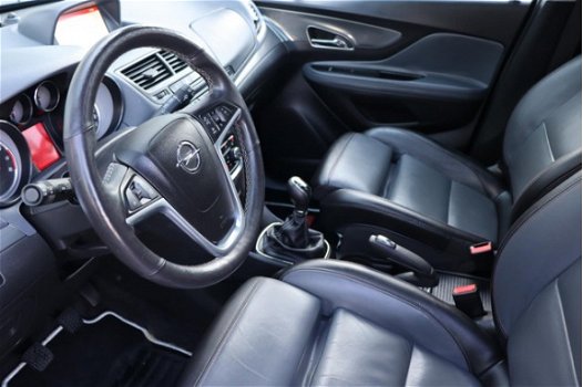 Opel Mokka - 1.4 T Cosmo org. NL-auto leer+vw navigatie schuifdak achteruitrijcamera - 1