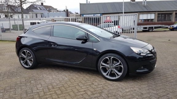 Opel Astra GTC - 1.4 Turbo Sport - Airco ecc- Leer/stoelverwarming - Cruise - Navi - 20inch L.m velg - 1