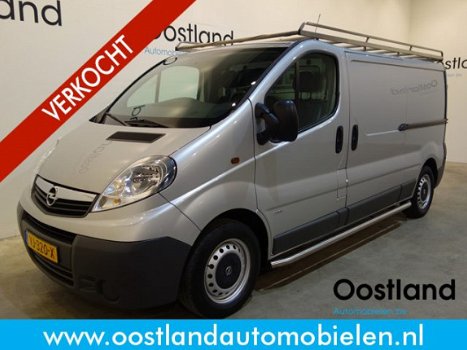 Opel Vivaro - 2.0 CDTI L2H1 Airco / 3-Zits / Schuifdeur L + R / Cruise Control / Navigatie / PDC / T - 1