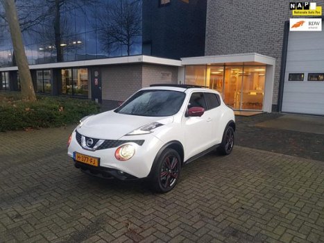 Nissan Juke - 1.2 DIG-T S/S Tekna Panorama Leder Xenon Keyless Fulll options - 1