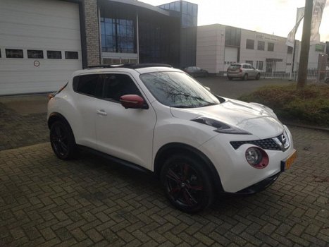 Nissan Juke - 1.2 DIG-T S/S Tekna Panorama Leder Xenon Keyless Fulll options - 1