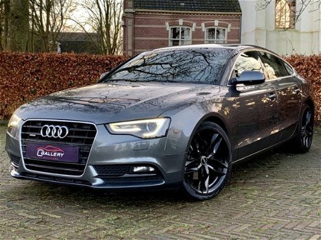 Audi A5 Sportback - 2.0 TFSI quattro Pro S Line, Automaat, Cruise, PDC, Half leer - Incl. 3 mnd. gar - 1