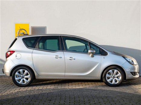 Opel Meriva - 1.4 Turbo Blitz Automaat Navigatie / Trekhaak / Telefoon / Half leer / Dealer onderhou - 1