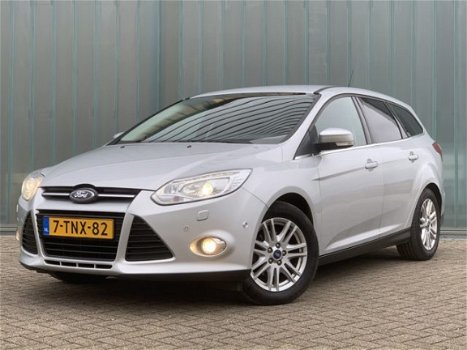 Ford Focus Wagon - 1.0 EcoBoost 125PK Titanium Edition Plus LEER/ NAVIGATIE/ CRUISE CONTROL/ PDC - 1