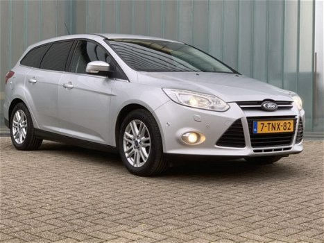 Ford Focus Wagon - 1.0 EcoBoost 125PK Titanium Edition Plus LEER/ NAVIGATIE/ CRUISE CONTROL/ PDC - 1