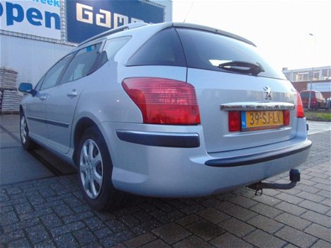 Peugeot 407 SW - 2.0-16V XR Pack /Navi/Panodak/Cruise & Climate Control/3e Eigen./Trekhaak/Apk 11-20 - 1