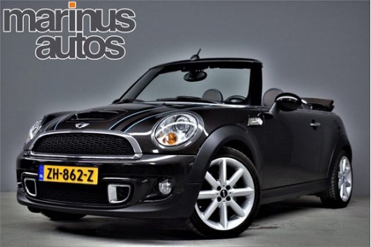 Mini Mini Cabrio - 1.6i 16V 184pk Cooper S Automaat Highgate Leer/Navi/Xenon/St.verw/Lmw/126dkm - 1