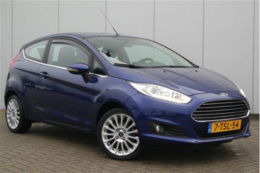 Ford Fiesta - 1.0 80 PK Titanium | Autotelefoonvoorbereiding met bluetooth | Navigatiesysteem | Spra - 1