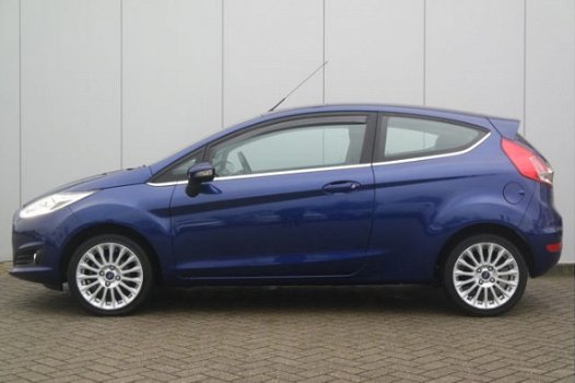 Ford Fiesta - 1.0 80 PK Titanium | Autotelefoonvoorbereiding met bluetooth | Navigatiesysteem | Spra - 1