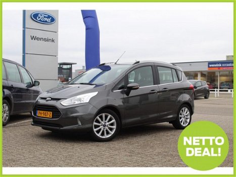 Ford B-Max - 1.6 TI-VCT 105pk Titanium AUTOMAAT | 1e Particuliere eigenaar | Trekhaak | Panoramadak - 1