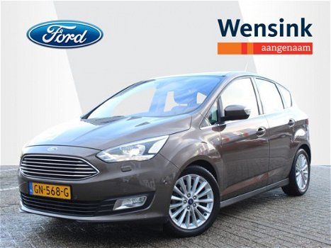 Ford C-Max - 1.0 EcoBoost 125PK Titanium | Xenon | Panoramadak | Navigatie | Parkeersensoren | Bluet - 1